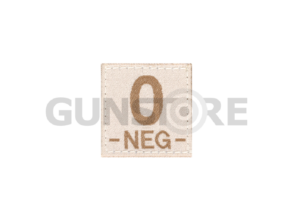 0 Neg Bloodgroup Patch