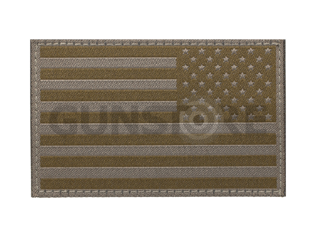 USA Reversed Flag Patch