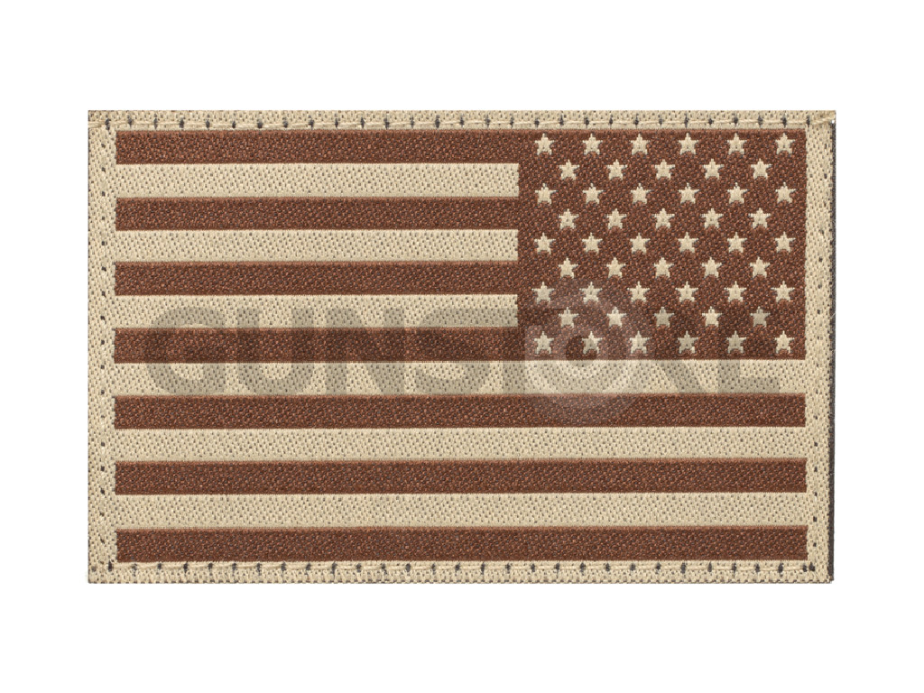 USA Reversed Flag Patch