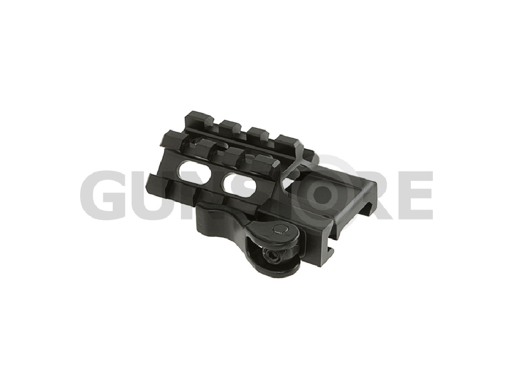 QD Angle Mount Triple Rail 3-Slot