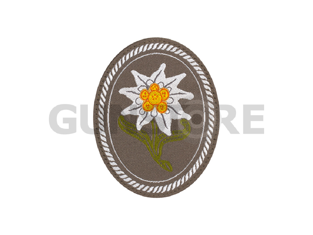 Edelweiss Patch Oval
