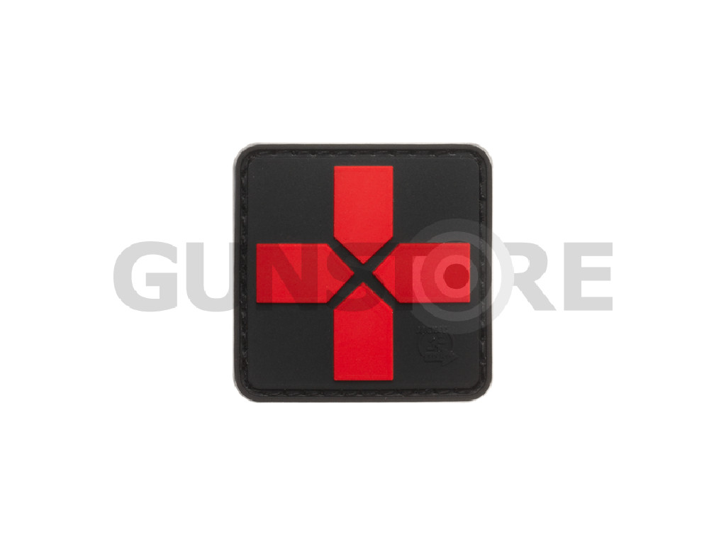 Red Cross Rubber Patch 40mm