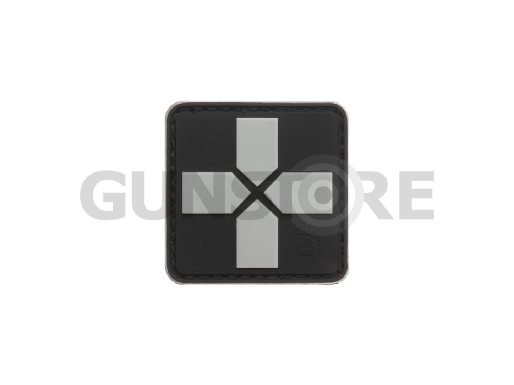 Red Cross Rubber Patch 40mm