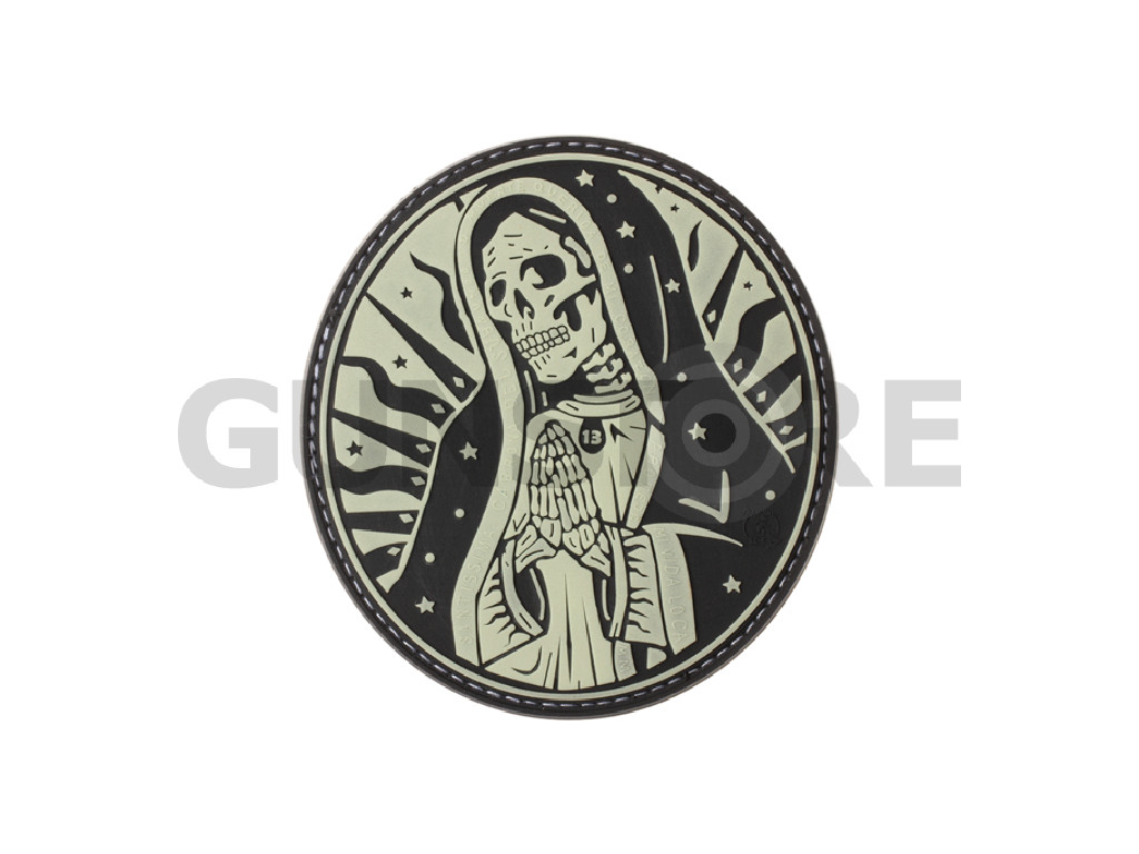 Santa Muerte Rubber Patch