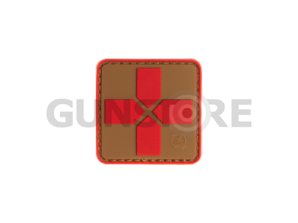 Red Cross Rubber Patch 40mm