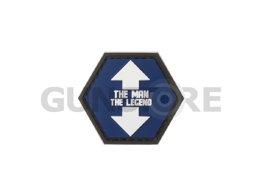 The Man The Legend Rubber Patch