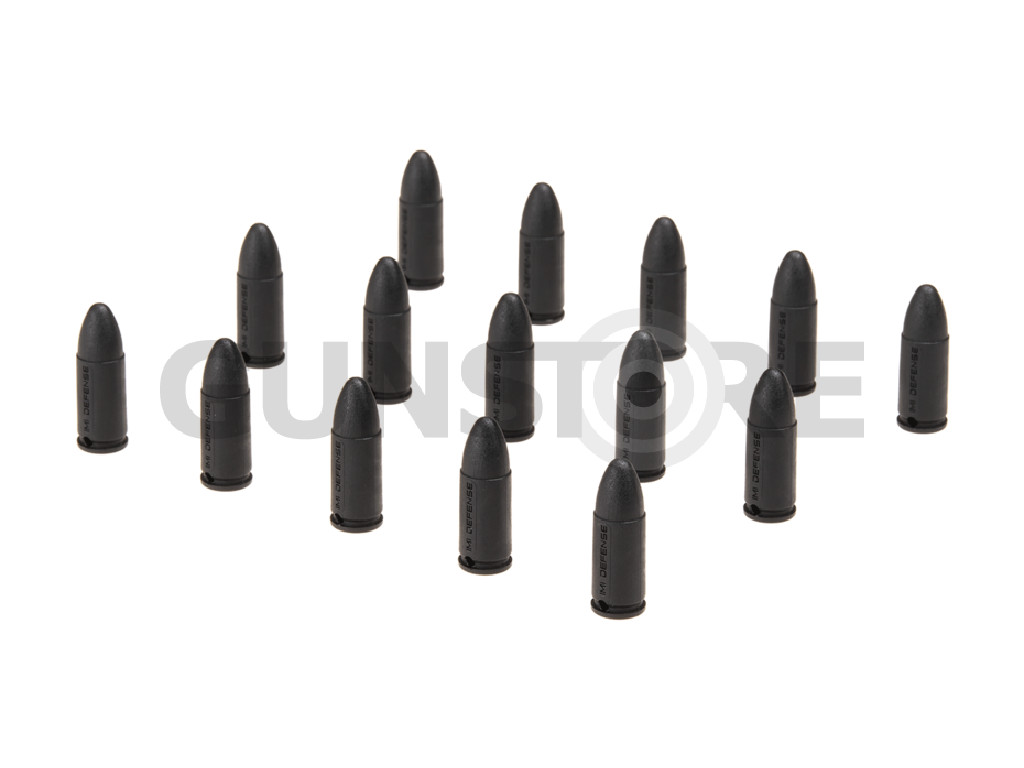 Dummy Bullets 9x19mm 15pcs