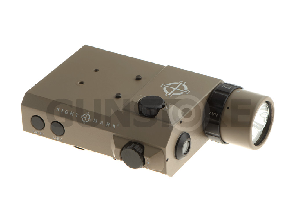 LoPro Combo Flashlight VIS/IR and Green Laser