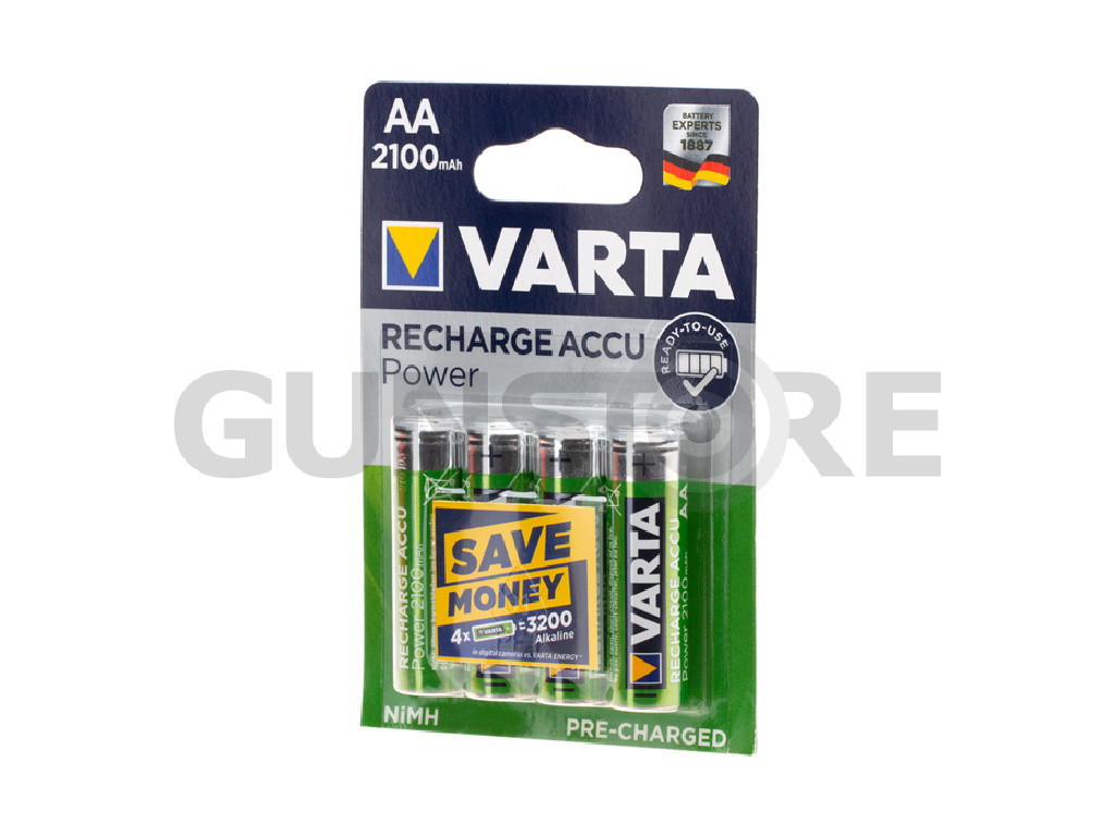 AA Rechargable 2100mAh 4pcs