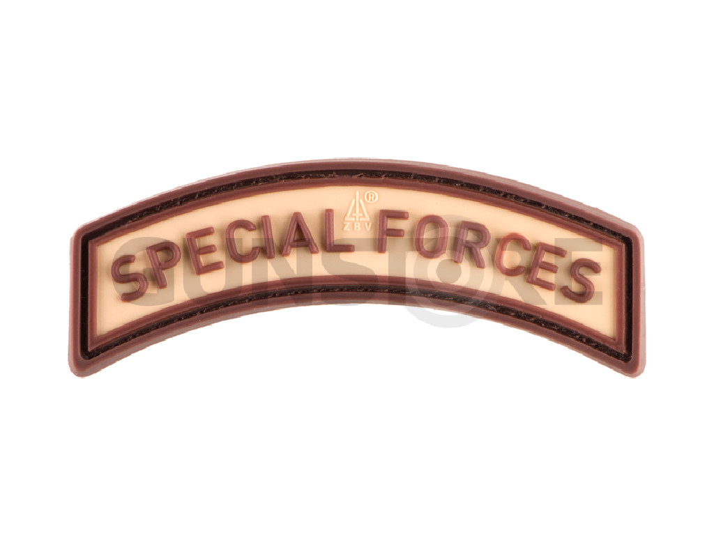 Special Forces Tab Rubber Patch