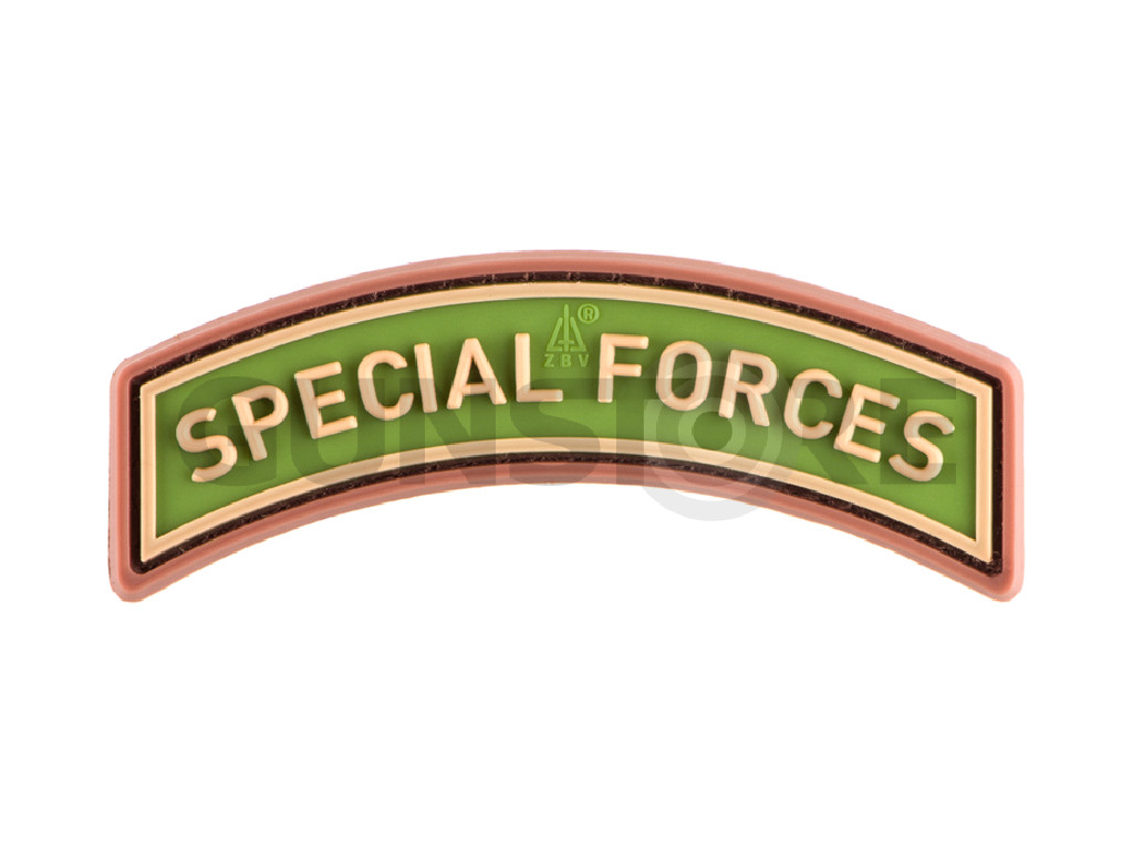 Special Forces Tab Rubber Patch