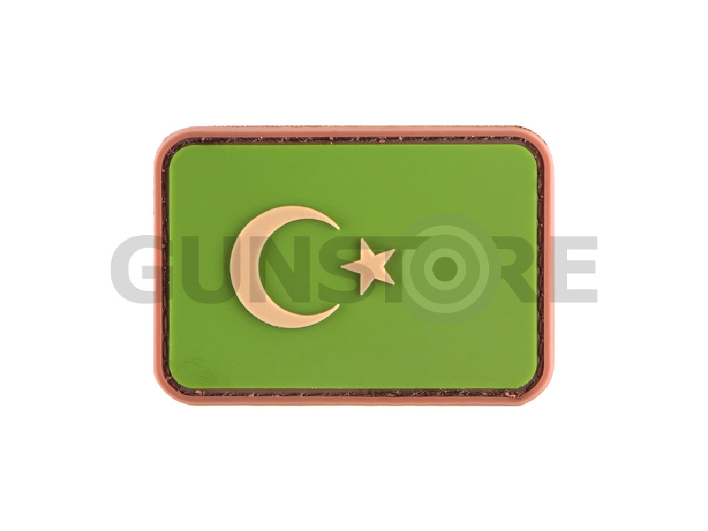 Turkey Flag Rubber Patch