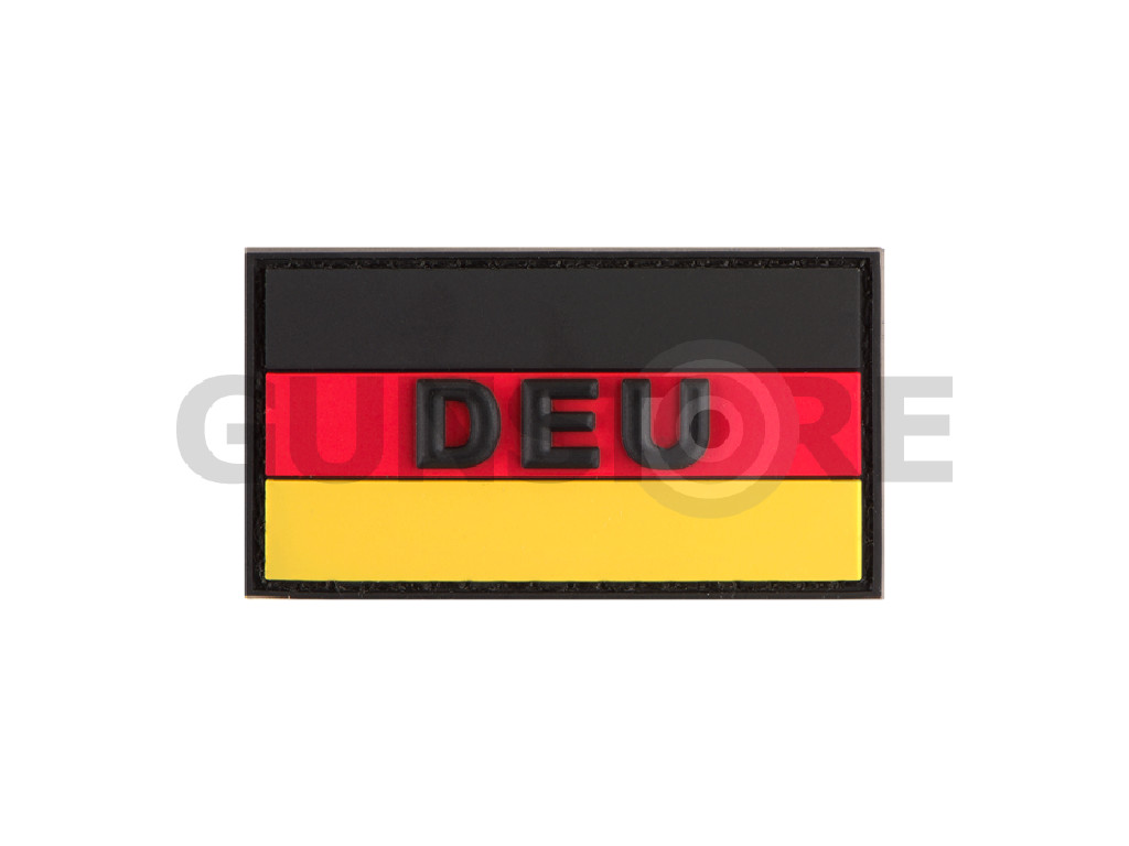 Small German Flag Rubber Patch