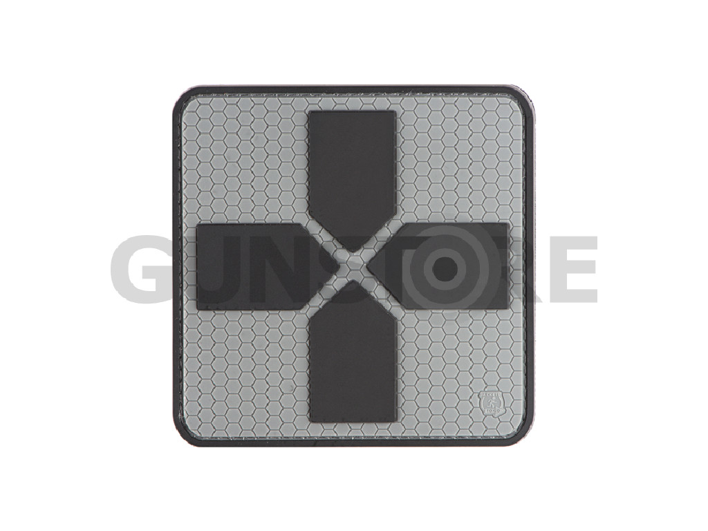 Big Red Cross Medic Rubber Patch