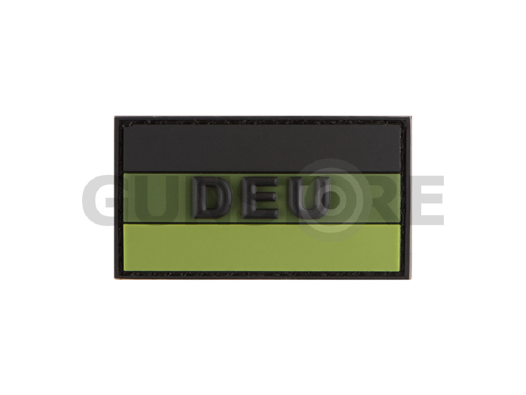 Small German Flag Rubber Patch