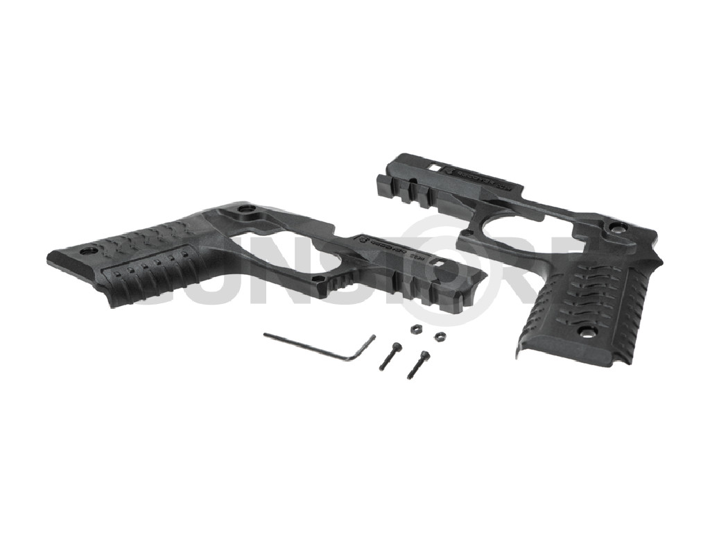 CC3H Grip and Rail System for 1911