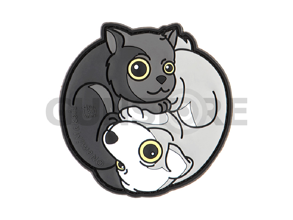 Yin & Yan Cat Patch