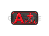 Bloodtype Rubber Patch A Pos 0