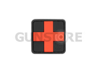 Red Cross Rubber Patch 25mm