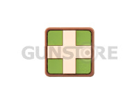 Red Cross Rubber Patch 25mm