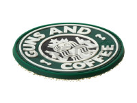 Guns and Coffee Rubber Patch 2