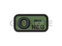 Bloodtype Rubber Patch 0 Neg 0