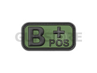 Bloodtype Rubber Patch B Pos