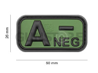 Bloodtype Rubber Patch A Neg 3