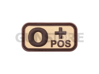 Bloodtype Rubber Patch 0 Pos