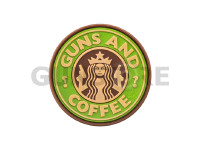 Guns and Coffee Rubber Patch 0