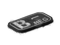 Bloodtype Rubber Patch B Neg 2
