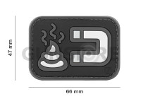 Shit Magnet Rubber Patch 3