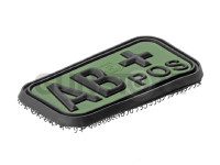 Bloodtype Rubber Patch AB Pos 2