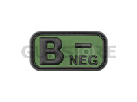 Bloodtype Rubber Patch B Neg 0