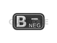 Bloodtype Rubber Patch B Neg 0