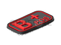 Bloodtype Rubber Patch B Pos 2