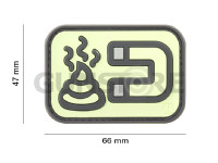 Shit Magnet Rubber Patch 3