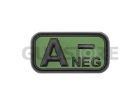 Bloodtype Rubber Patch A Neg 0