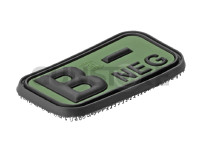 Bloodtype Rubber Patch B Neg 2