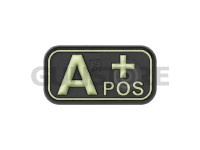 Bloodtype Rubber Patch A Pos 0