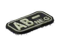 Bloodtype Rubber Patch AB Neg 2