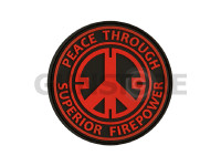 Peace Rubber Patch 0