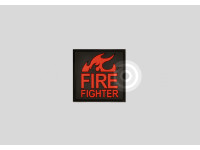 Fire Fighter Rubber Patch
