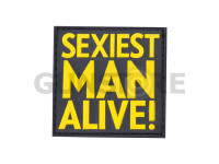 Sexiest Man Alive Rubber Patch 0