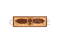 SOF Skull Badge Rubber Patch 0