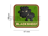Little Black Sheep Rubber Patch 1