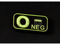 Bloodtype Rubber Patch 0 Neg 3