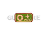 Bloodtype Rubber Patch 0 Pos