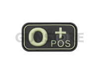 Bloodtype Rubber Patch 0 Pos