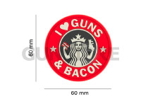 Guns and Bacon Rubber Patch 1